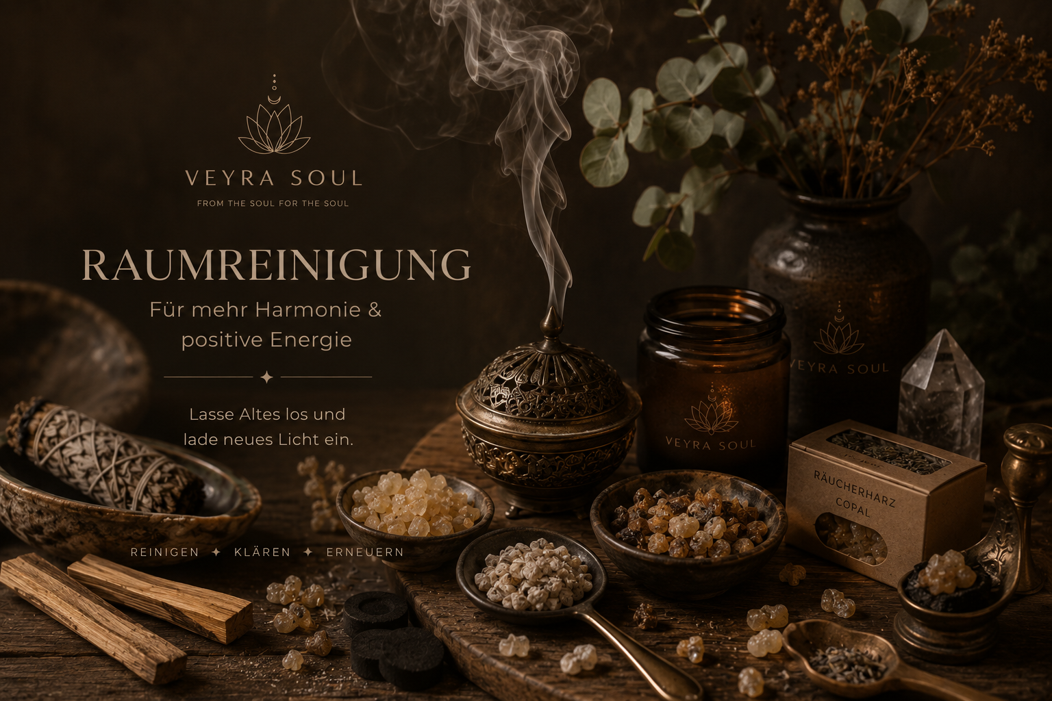 Ritual zur Raumreinigung 🕯️🌿
