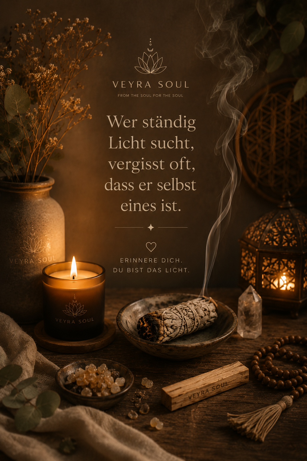 Wer ständig Licht sucht, vergisst oft, dass er selbst eines ist ✨🌙